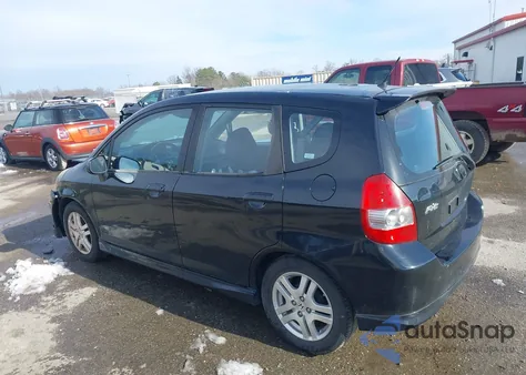 2008 Honda Fit Sport z USA, uszkodzony, nr VIN JHMGD38638S024465